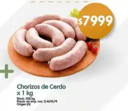 Supermercados Buenos Días Chorizos de Cervo oferta