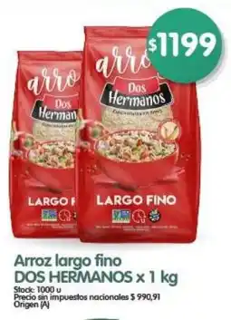 Supermercados Buenos Días Dos Hermanos arroz largo fino oferta