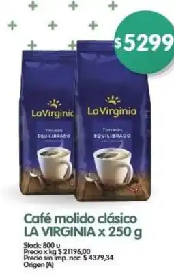 Supermercados Buenos Días La virginia café molido clásico oferta