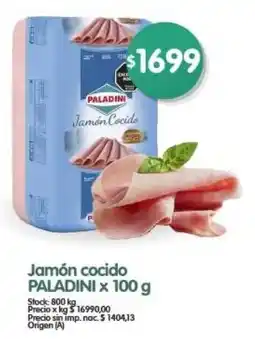 Supermercados Buenos Días Paladini jamón cocido oferta