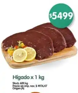 Supermercados Buenos Días Hígado oferta