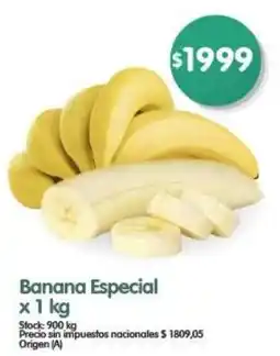 Supermercados Buenos Días Banana Especial oferta
