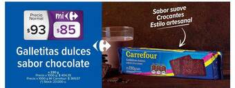 Carrefour Galletitas Dulces Sabor Chocolate oferta