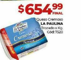 Diarco Queso Cremoso La Paulina oferta