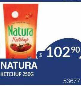 Masivos Natura Ketchup oferta