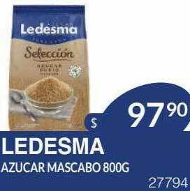 Masivos Ledesma Azucar Mascabo oferta