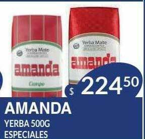 Masivos Amanda Yerba oferta