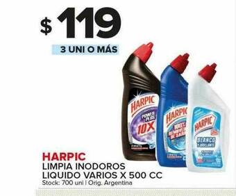 Carrefour Maxi Harpic Limpia Inodoros Liquido Varios oferta