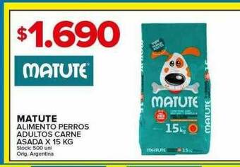 Carrefour Maxi Matute Alimento Perros Adultos Carne Asada oferta