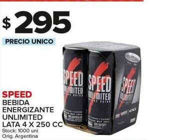 Carrefour Maxi Speed Bebida Energizante Unlimited oferta