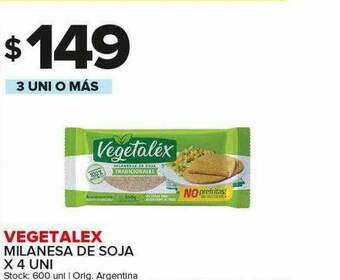 Carrefour Maxi Vegetalex Milanesa De Soja oferta