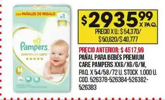 Coto Pañal Para Bebés Premium Care Pampers oferta