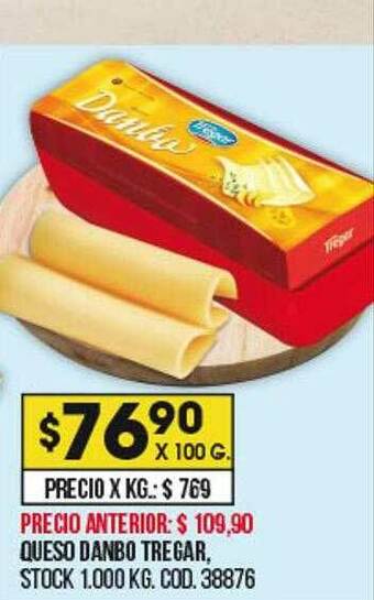 Coto Queso Danbo Tregar oferta