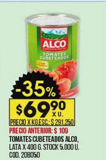 Coto Tomates Cubeteados Alco oferta