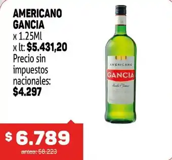 Makro Gancia americano oferta