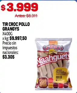 Makro Grangys tir croc pollo oferta