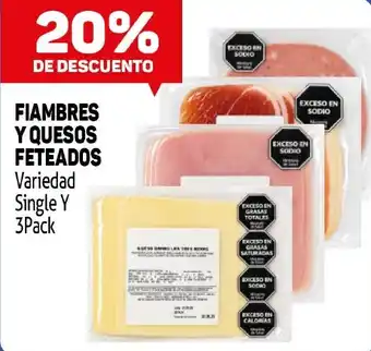Makro Fiambres y quesos feteados oferta