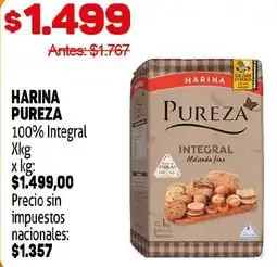 Makro Pureza harina integral oferta