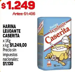 Makro Caserita harina leudante oferta