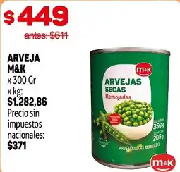 Makro M&K arveja oferta