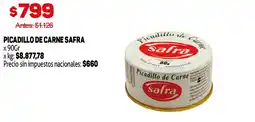 Makro Safra picadillo de carne oferta