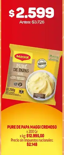 Makro Maggi pure de papas original oferta