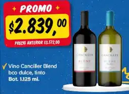 Supermercados Damesco Canciller vino blend oferta