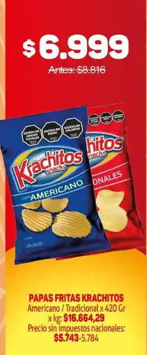 Makro Krachitos papas fritas oferta