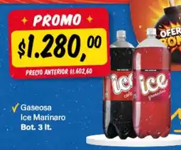 Supermercados Damesco Ice gaseosa oferta