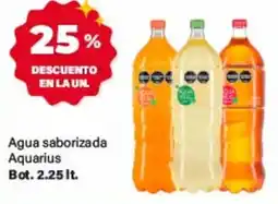 Supermercados Damesco Aquarius agua saborizada oferta