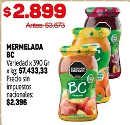 Makro BC mermelada oferta