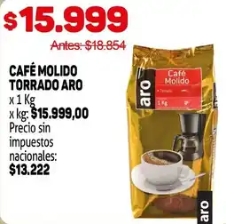 Makro Aro café molido torrado oferta