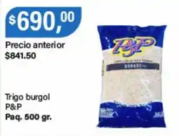 Supermercados Damesco P&P trigo burgol oferta