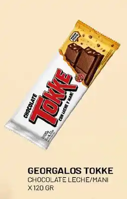 Makro Georgalos tokke chocolate leche/mani oferta
