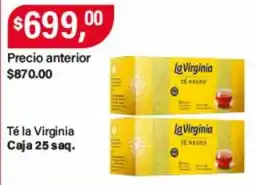 Supermercados Damesco La virginia té negro oferta