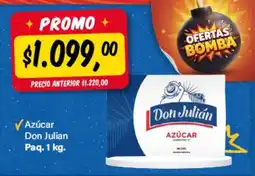 Supermercados Damesco Don Julian azucar oferta