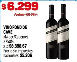 Makro Fond de cave vino oferta