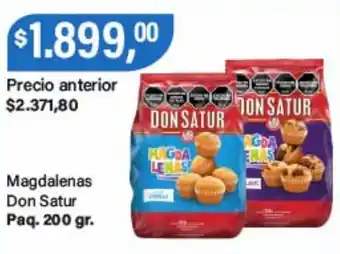 Supermercados Damesco Don satur magdalenas oferta