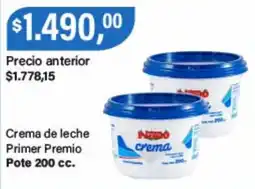 Supermercados Damesco Nizmo crema oferta