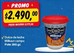 Supermercados Damesco Milkaut dulce de leche campo oferta