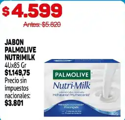 Makro Palmolive jabon nutrimilk oferta