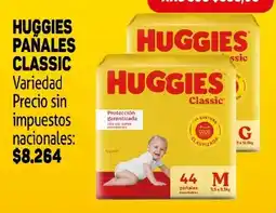 Makro Huggies pañales classic oferta