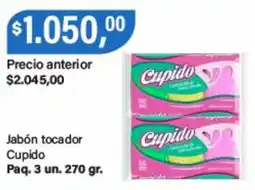 Supermercados Damesco Cupido jabón tocador oferta