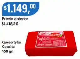 Supermercados Damesco Cosalta queso tybo argentino oferta