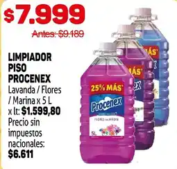 Makro Procenex limpiador piso oferta