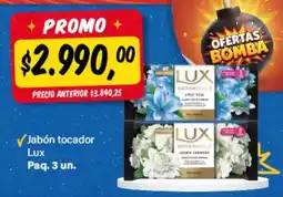Supermercados Damesco Lux jabón tocador oferta