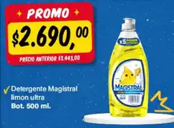 Supermercados Damesco Magistral detergente limon ultra oferta