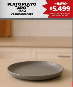 Makro Plato playo aro oferta