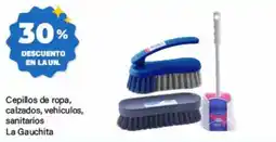 Supermercados Damesco La gauchita cepillos de ropa, calzados, vehiculos, sanitarios oferta