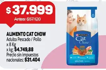 Makro Purina cat chow oferta